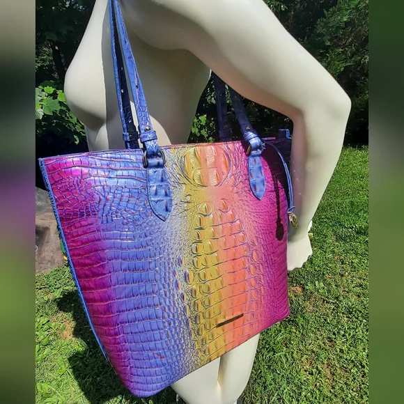 NWT Brahmin Ellen tote magic ombre
